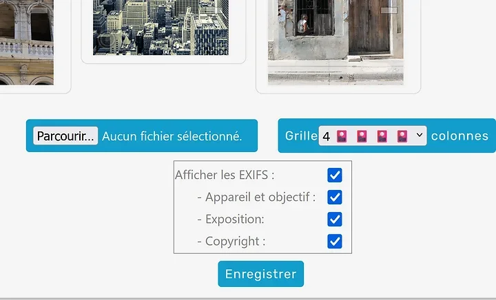 Afficher les EXIFS - Photo n°1