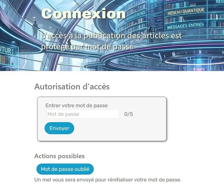 S&eacute;curit&eacute; de la connexion - Photo n°1