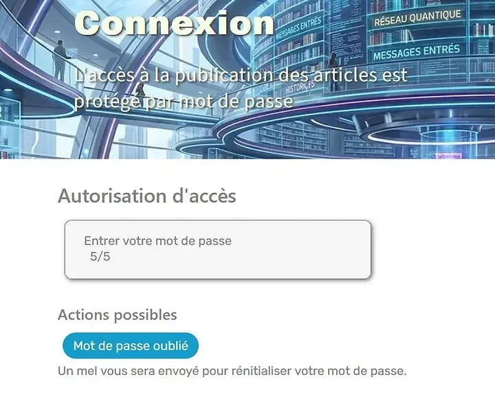 S&eacute;curit&eacute; de la connexion - Photo n°3